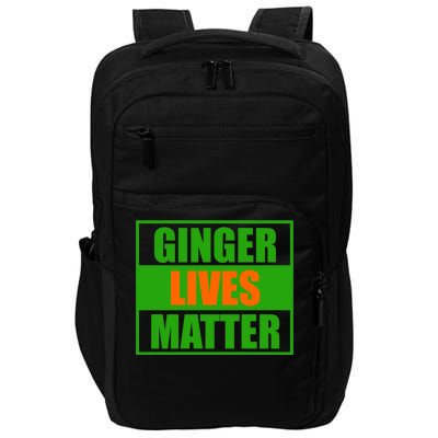 Ginger Lives Matter - St Patricks Day Impact Tech Backpack