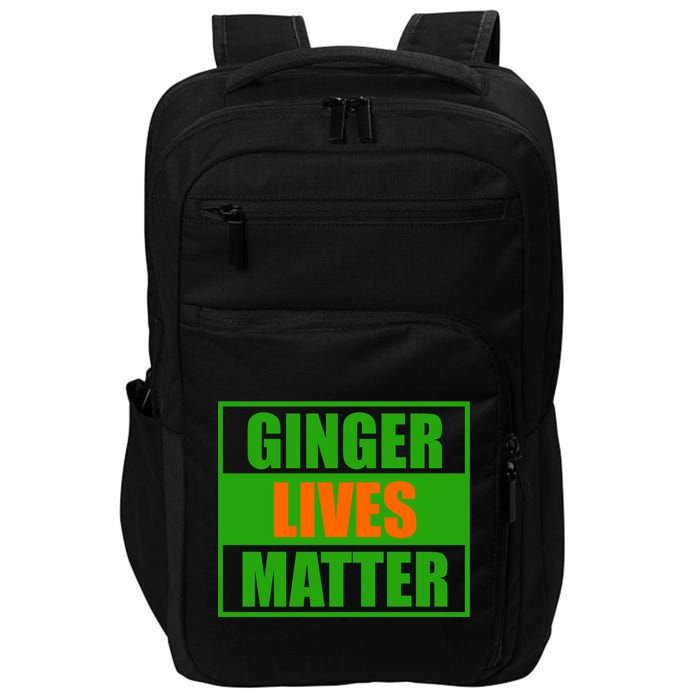 Ginger Lives Matter - St Patricks Day Impact Tech Backpack