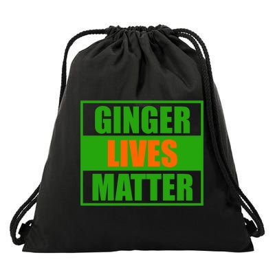 Ginger Lives Matter - St Patricks Day Drawstring Bag