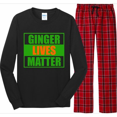 Ginger Lives Matter - St Patricks Day Long Sleeve Pajama Set