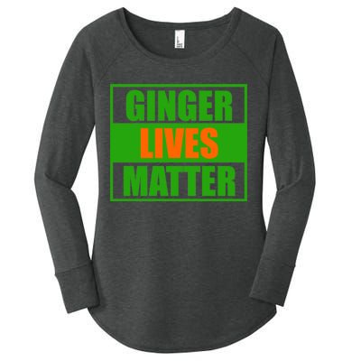 Ginger Lives Matter - St Patricks Day Women's Perfect Tri Tunic Long Sleeve Shirt