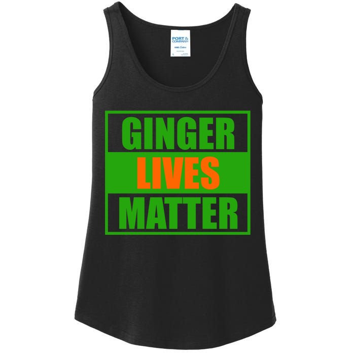 Ginger Lives Matter - St Patricks Day Ladies Essential Tank