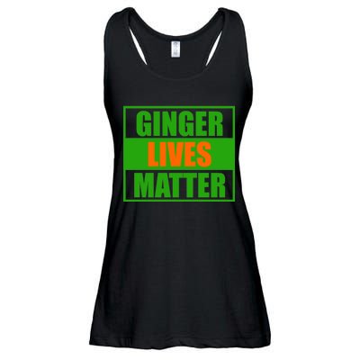 Ginger Lives Matter - St Patricks Day Ladies Essential Flowy Tank