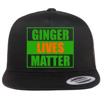 Ginger Lives Matter - St Patricks Day Flat Bill Trucker Hat