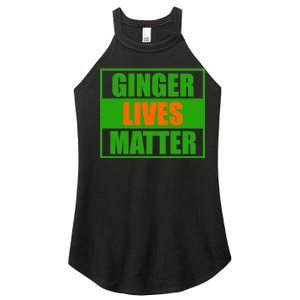 Ginger Lives Matter - St Patricks Day Women’s Perfect Tri Rocker Tank