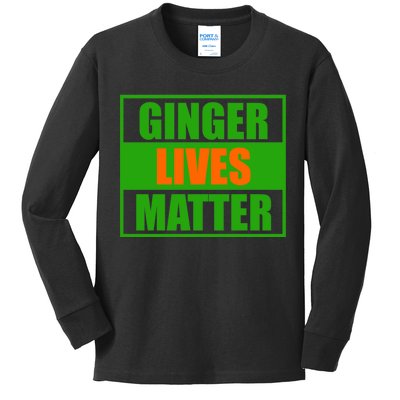 Ginger Lives Matter - St Patricks Day Kids Long Sleeve Shirt