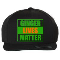 Ginger Lives Matter - St Patricks Day Wool Snapback Cap