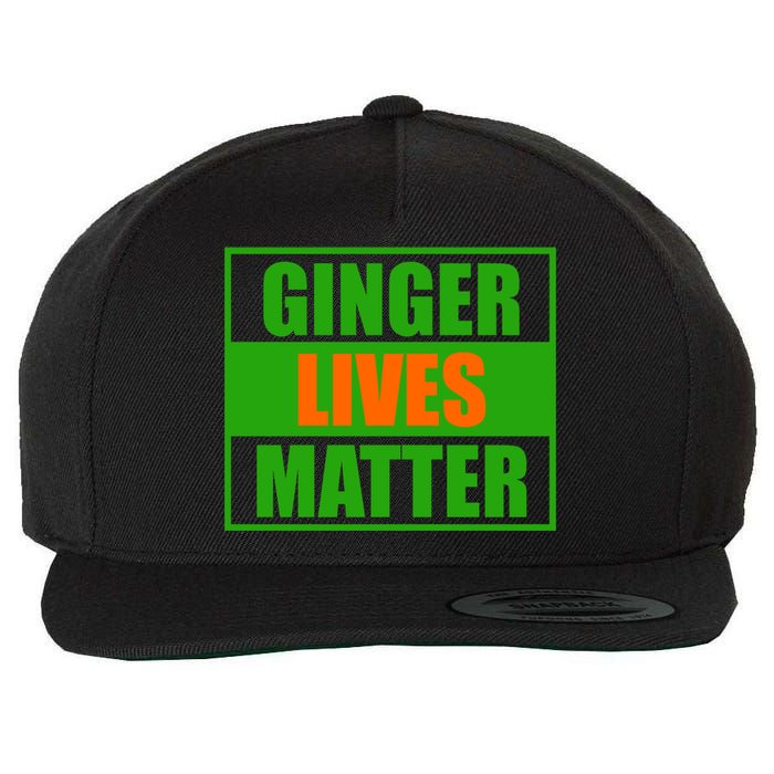 Ginger Lives Matter - St Patricks Day Wool Snapback Cap