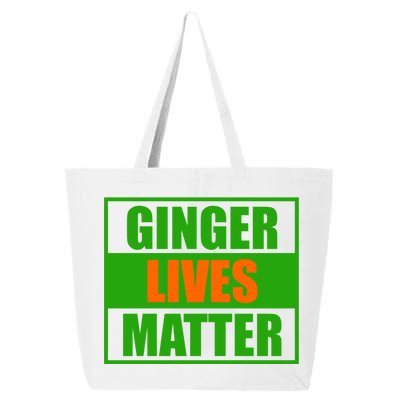 Ginger Lives Matter - St Patricks Day 25L Jumbo Tote