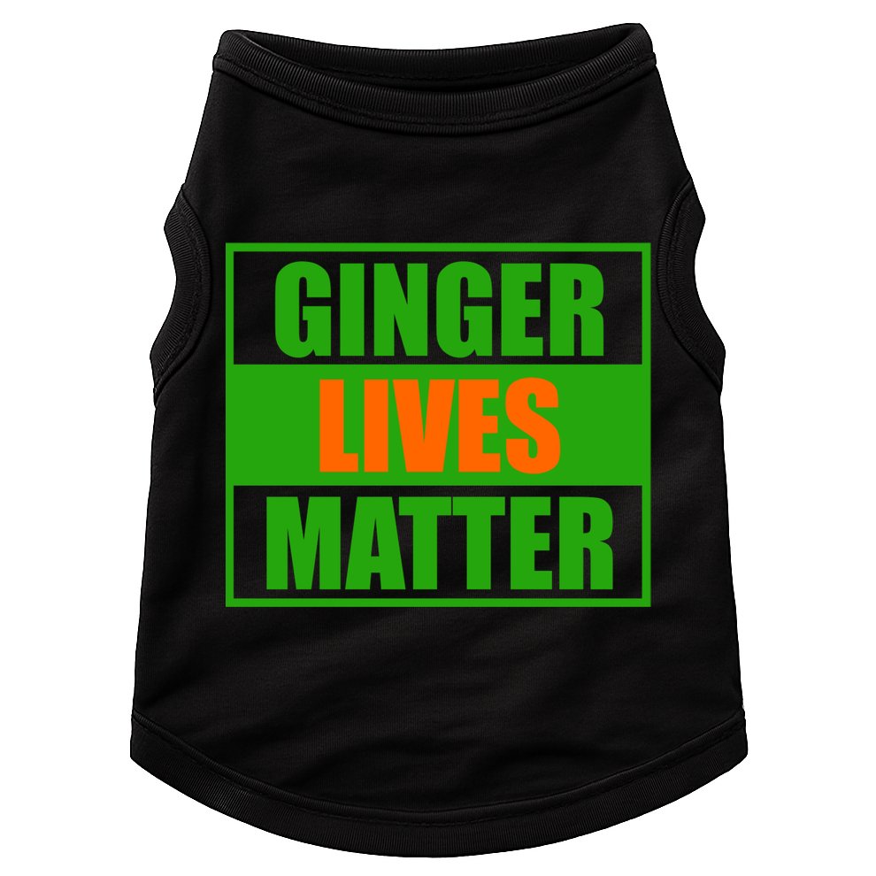 Ginger Lives Matter Doggie Tank