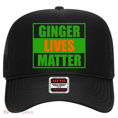 Ginger Lives Matter High Crown Mesh Back Trucker Hat