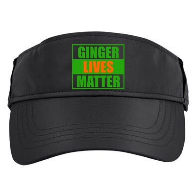 Ginger Lives Matter Adult Drive Performance Visor