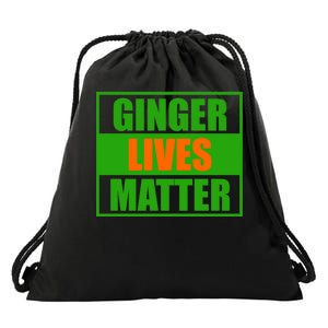 Ginger Lives Matter Drawstring Bag