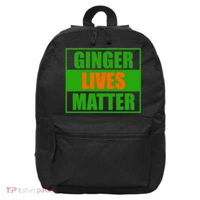 Ginger Lives Matter 16 in Basic Backpack