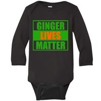 Ginger Lives Matter Baby Long Sleeve Bodysuit