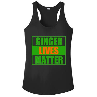 Ginger Lives Matter Ladies PosiCharge Competitor Racerback Tank