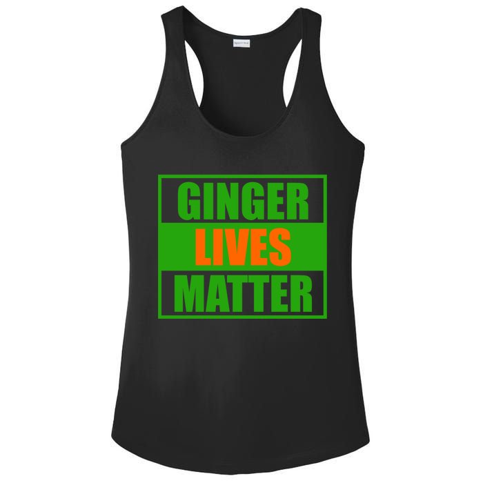 Ginger Lives Matter Ladies PosiCharge Competitor Racerback Tank