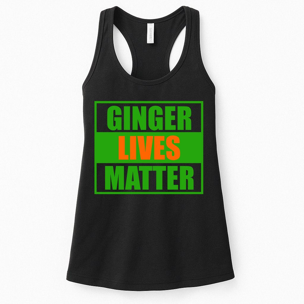 Ginger Lives Matter Womens Tank Top