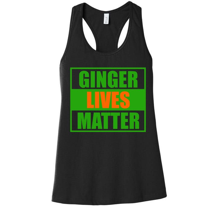 Ginger Lives Matter Women's Racerback Tank