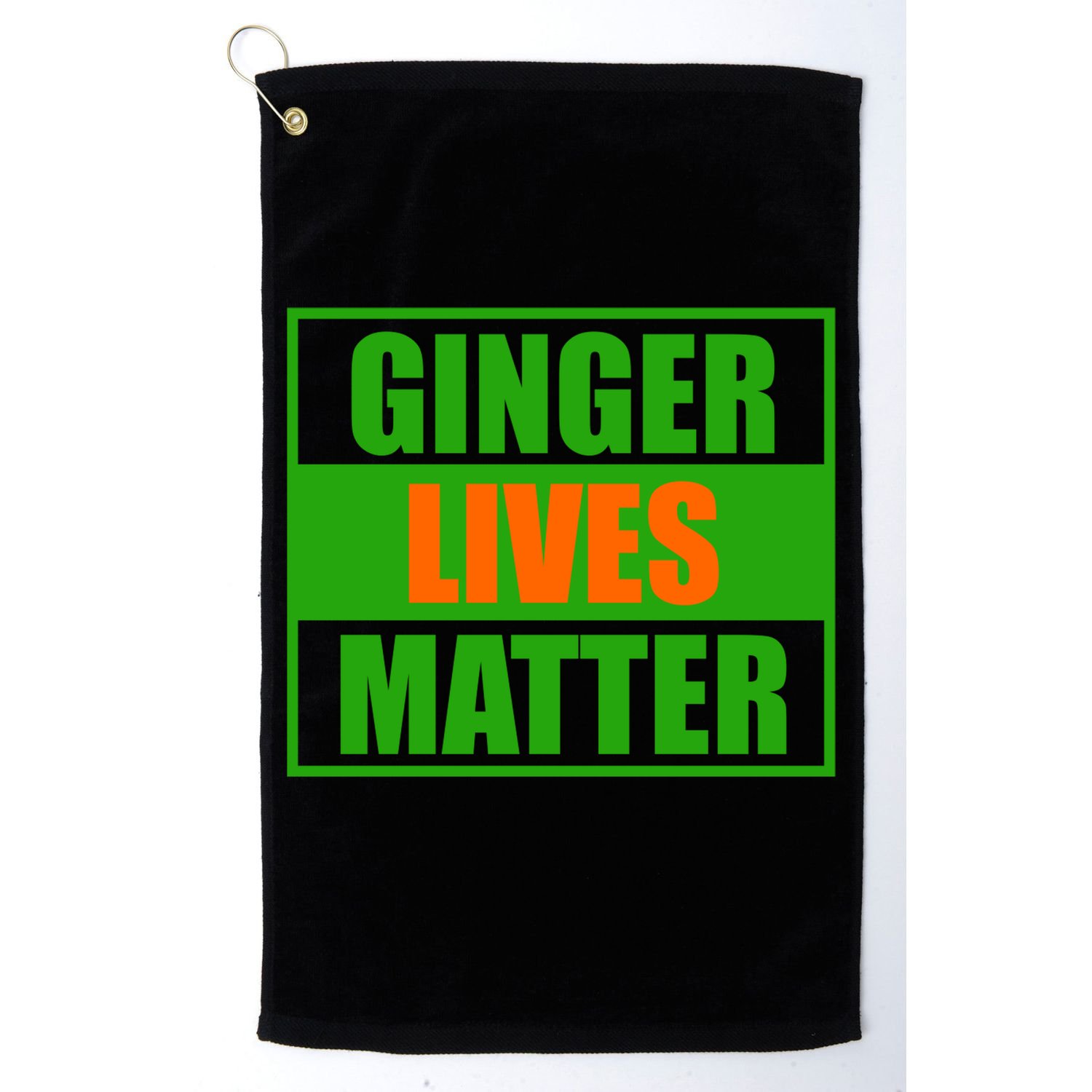 Ginger Lives Matter Golf Towel