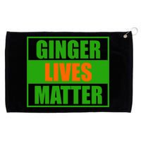 Ginger Lives Matter Grommeted Golf Towel