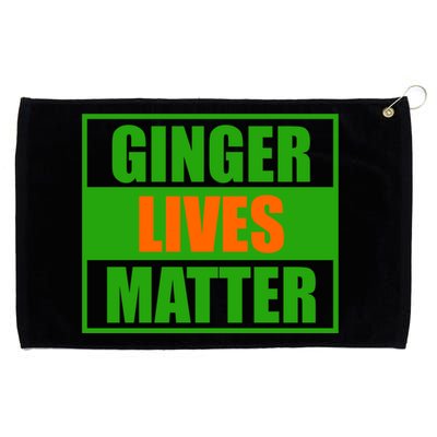 Ginger Lives Matter Grommeted Golf Towel