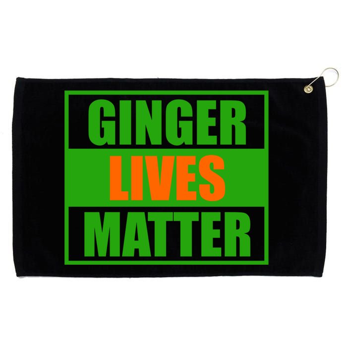 Ginger Lives Matter Grommeted Golf Towel