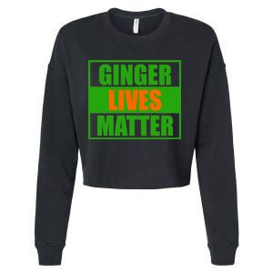 Ginger Lives Matter Cropped Pullover Crew