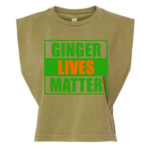 Ginger Lives Matter Garment-Dyed Women's Muscle Tee