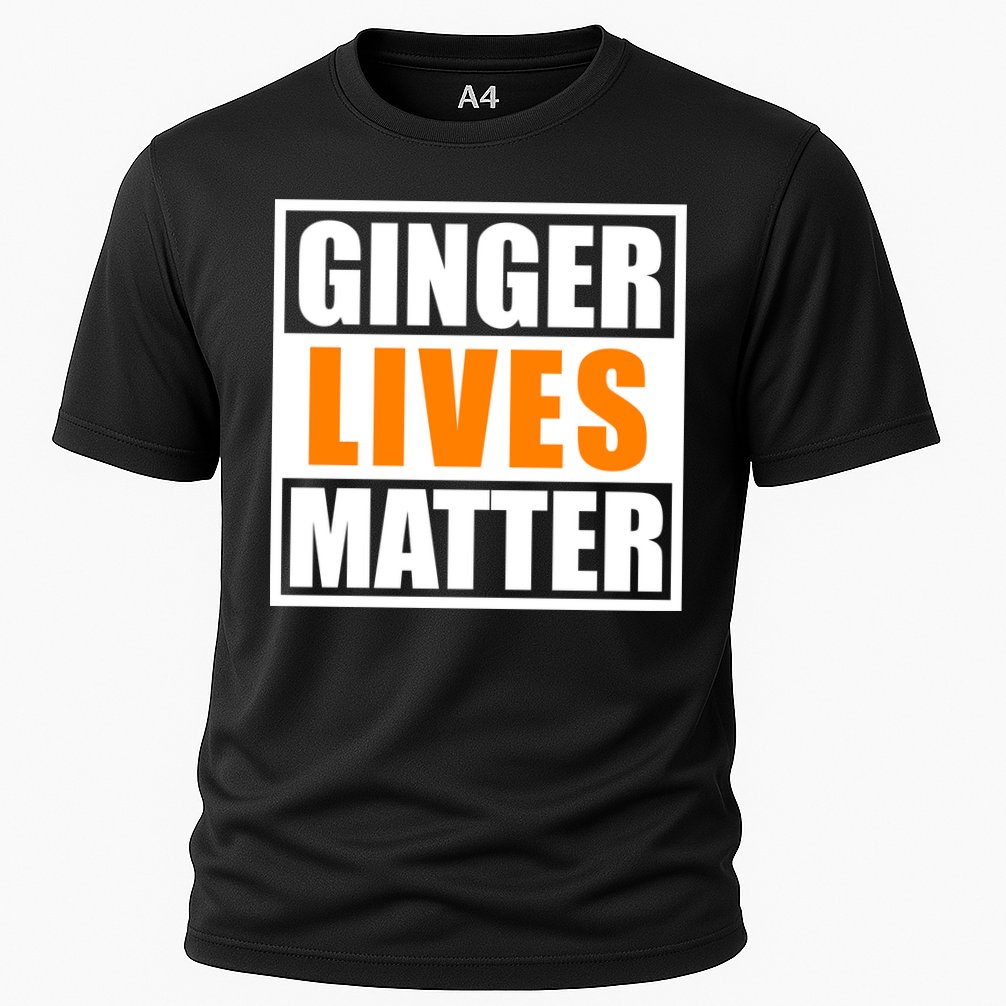 Ginger Lives Matter Funny Irish St Patrick's Day Cooling Performance Crew T-Shirt