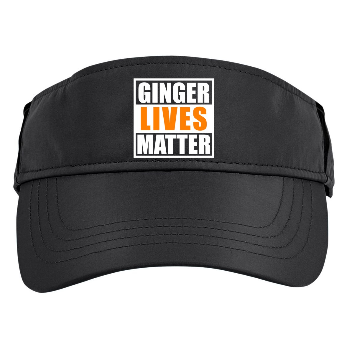 Ginger Lives Matter Funny Irish St Patrick's Day Adult Drive Performance Visor