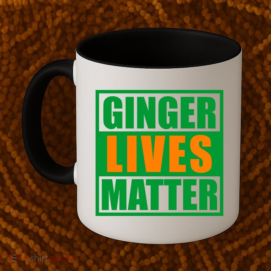 Ginger Lives Matter Funny Irish St Patrick's Day Mug