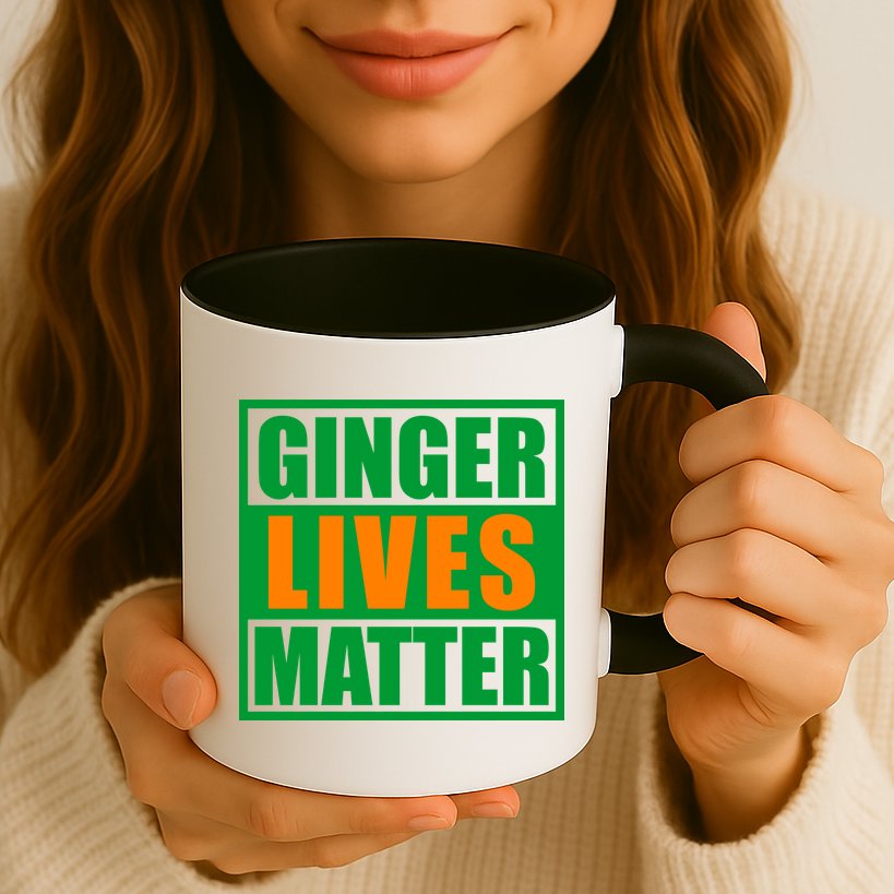 Ginger Lives Matter Funny Irish St Patrick's Day Mug
