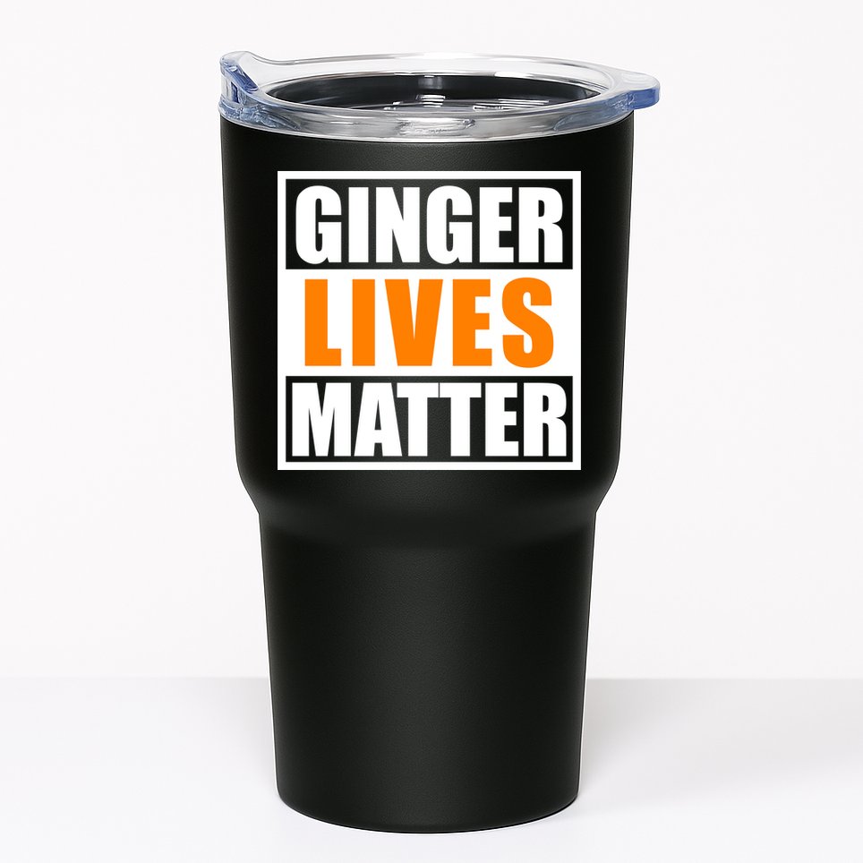 Ginger Lives Matter Funny Irish St Patrick's Day Tumbler