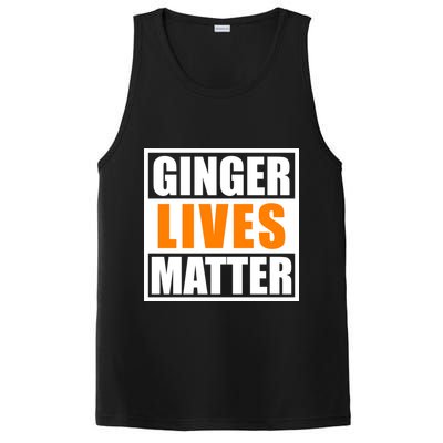 Ginger Lives Matter Funny Irish St Patrick's Day PosiCharge Competitor Tank