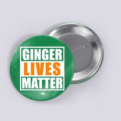 Ginger Lives Matter Funny Irish St Patrick's Day Button