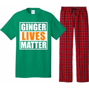 Ginger Lives Matter Funny Irish St Patrick's Day Pajama Set