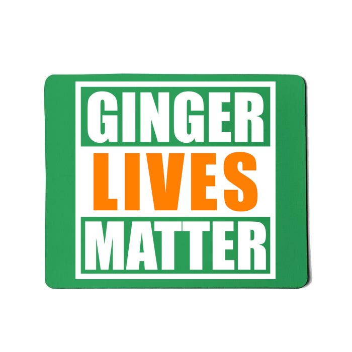 Ginger Lives Matter Funny Irish St Patrick's Day Mousepad