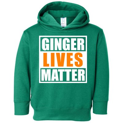 Ginger Lives Matter Funny Irish St Patrick's Day Toddler Hoodie