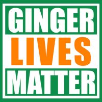 Ginger Lives Matter Funny Irish St Patrick's Day Women's V-Neck T-Shirt