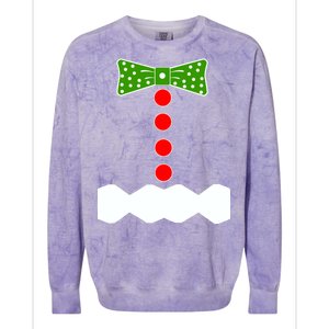 Gingerbread Christmas Costume Colorblast Crewneck Sweatshirt