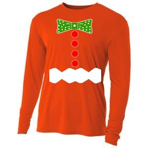 Gingerbread Christmas Costume Cooling Performance Long Sleeve Crew