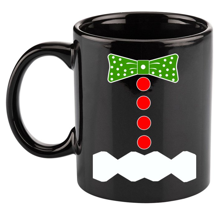 Gingerbread Christmas Costume 11oz C Handle Ceramic Mug