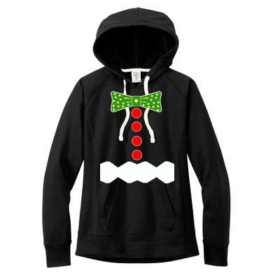 Gingerbread Christmas Costume Women's Fleece Hoodie