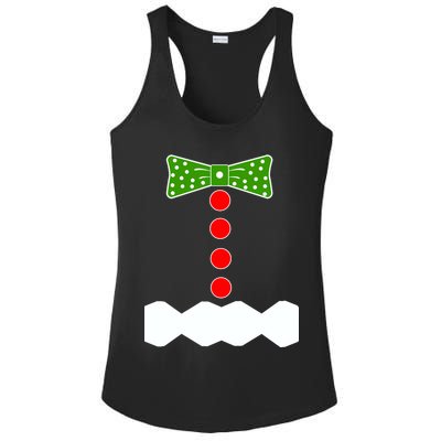 Gingerbread Christmas Costume Ladies PosiCharge Competitor Racerback Tank
