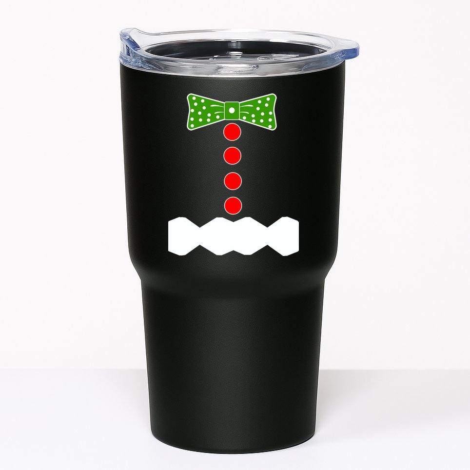 Gingerbread Christmas Costume Tumbler