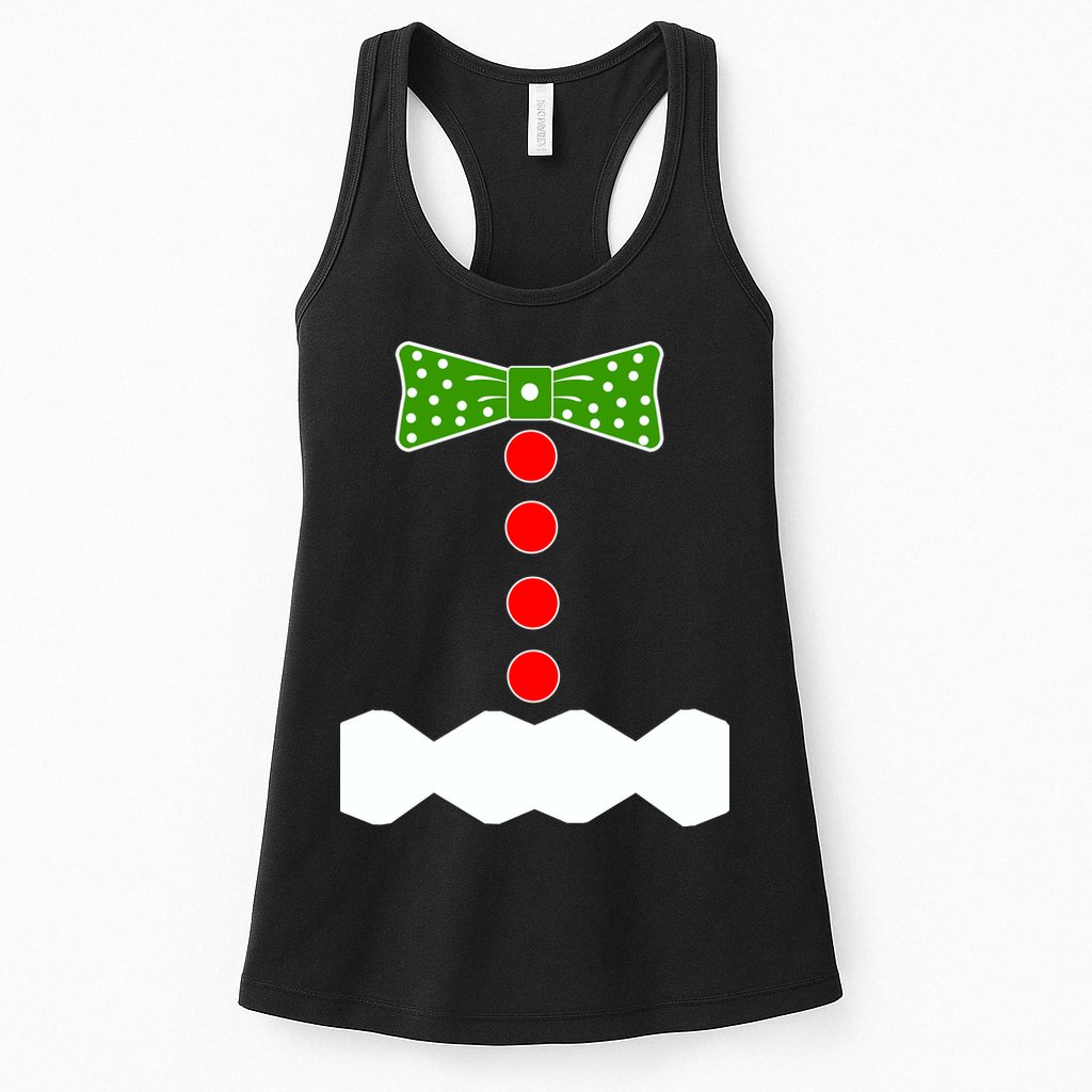 Gingerbread Christmas Costume Womens Tank Top