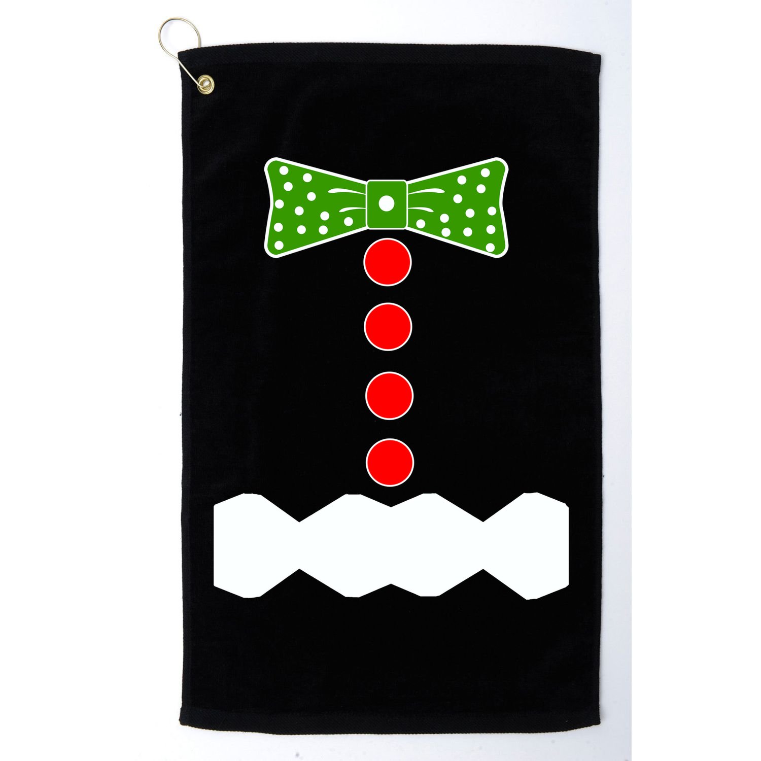 Gingerbread Christmas Costume Golf Towel