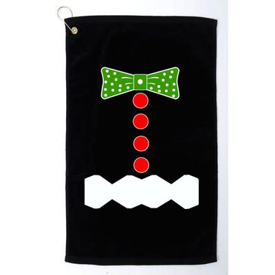 Gingerbread Christmas Costume Platinum Collection Golf Towel