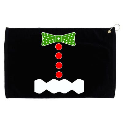 Gingerbread Christmas Costume Grommeted Golf Towel